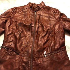 Bernardo Jackets & Coats - Bernardo Brown Leather Jacket Bernardo Jackets & Coats - Bernardo Brown Leather Jacket